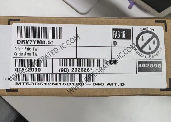 MT53D512M16D1DS-046 AIT:D 8Gbit 2.133 GHz মোবাইল LPDDR4 মেমরি IC চিপ - মোবাইল অ্যাপ্লিকেশনের জন্য হাই স্পিড SDRAM