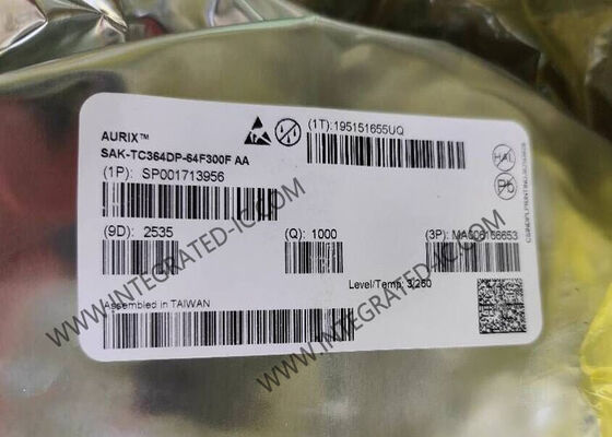 SAK-TC364DP-64F300F AA মাইক্রোকন্ট্রোলার MCU 672 KB RAM 100Mbit ইথারনেট এবং TQFP-144 প্যাকেজ সহ