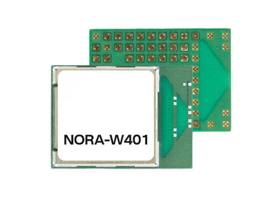 NORA-W401-00B ওয়াইফাই চিপ 2.4GHz 3V থেকে 3.6V স্ট্যান্ড-অলোন ওয়াই-ফাইTM 6 মাল্টি-রেডিও মডিউল