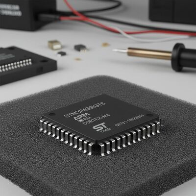 STM32F439IGT6 মাইক্রোকন্ট্রোলার এমসিইউ এলকিউএফপি-১৭৬ প্যাকেজ, ১২-বিট এডিসি, এবং ৩.৩ভি আই/ও ভোল্টেজ এমবেডেড প্রসেসর চিপ সহ