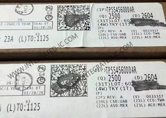 TPS54560DDAR ইন্টিগ্রেটেড সার্কিট চিপ 4.5V থেকে 60V 5A স্টেপ ডাউন ডিসি-ডিসি কনভার্টার ইকো-মোড™ এফিসিয়েন্সি সহ