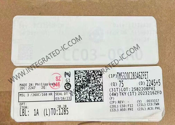 TMS320C28346ZFET হাই পারফরম্যান্স 300MHz 32-বিট C2000TM মাইক্রোকন্ট্রোলার MCU