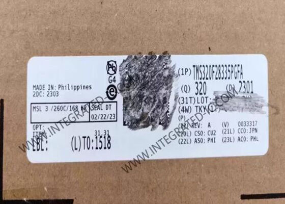 TMS320F28335PGFA মাইক্রোকন্ট্রোলার MCU C2000™ 32-বিট MCU 150 MHz গতি, 512 KB ফ্ল্যাশ এবং রিয়েল-টাইম নিয়ন্ত্রণের জন্য 88 I/O সহ