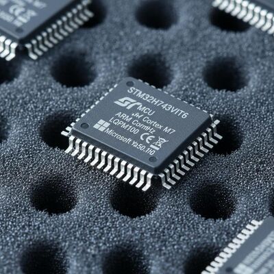 STM32H743VIT6 মাইক্রোকন্ট্রোলার এমসিইউ 480MHz ARM Cortex M7, 1M x 8 RAM, এবং 168 I/O পোর্ট সহ