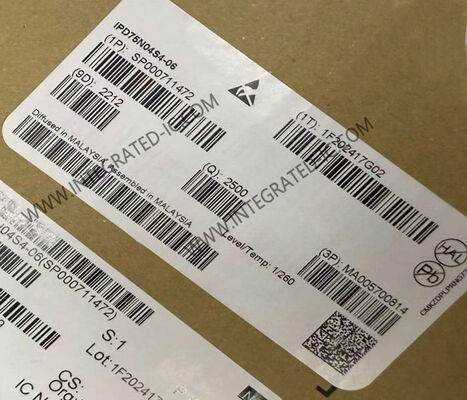 IPD75N04S4-06 ইন্টিগ্রেটেড সার্কিট চিপ 40V এন-চ্যানেল 5.9mΩ OptiMOS™-T2 অটোমোটিভ MOSFET ট্রানজিস্টর