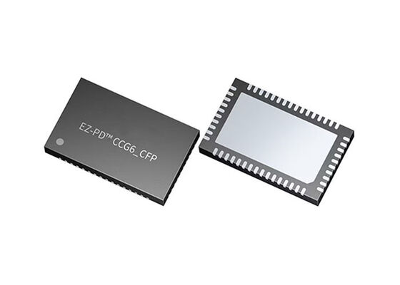 CYPD6229-52LQXI ইন্টিগ্রেটেড সার্কিট চিপ 2.7V থেকে 21.5V সিঙ্গল-পোর্ট ইউএসবি-সি পাওয়ার ডেলিভারি কন্ট্রোলার