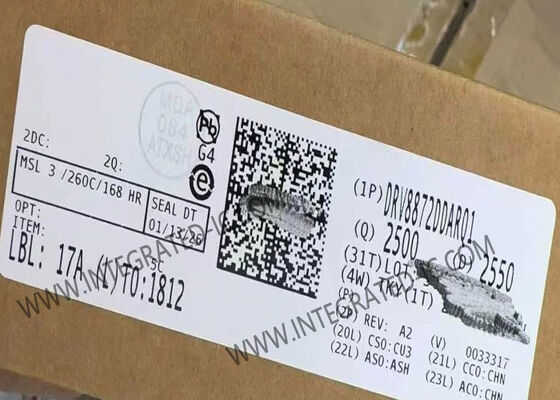 DRV8872DDARQ1 ইন্টিগ্রেটেড সার্কিট চিপ অটোমোটিভ 50V 3.6A H-bridge মোটর ড্রাইভার