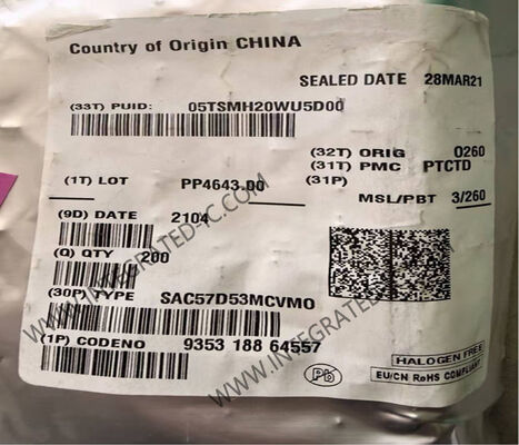 SAC57D53MCVMO মাইক্রোকন্ট্রোলার এমসিইউ 1.2V থেকে 1.32V 32-বিট ট্রাই-কোর এআরএম মাইক্রোকন্ট্রোলার