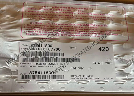 IMX678-AAQR1-G সেন্সর আইসি ডায়াগোনাল 8.86 মিমি সিএমওএস সলিড-স্টেট ইমেজ সেন্সর স্কয়ার পিক্সেল সহ রঙিন ক্যামেরার জন্য