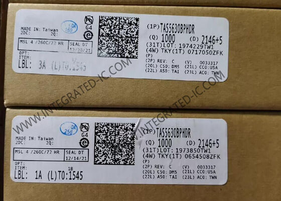 TAS5630BPHDR ইন্টিগ্রেটেড সার্কিট চিপ PurePath TM HD 300W স্টেরিও ক্লাস ডি এম্প্লিফায়ার HTQFP-64