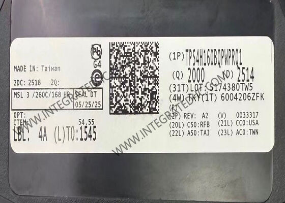 TPS4H160BQPWPRQ1 ইন্টিগ্রেটেড সার্কিট চিপ 40V 160mΩ 4-চ্যানেল অটোমোটিভ স্মার্ট হাই-সাইড সুইচ