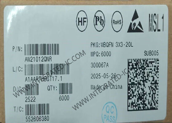 AW21012QNR 12-চ্যানেল LED ড্রাইভার 256-লেভেল PWM এবং I2C ইন্টারফেস সহ