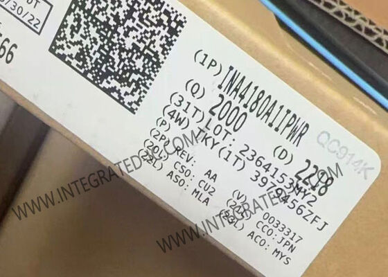 INA4180A1IPWR ইন্টিগ্রেটেড সার্কিট চিপ 26V সাধারণ মোড ভোল্টেজ কোয়াড চ্যানেল 350kHz ব্যান্ডউইথ বর্তমান সেন্স এম্প্লিফায়ার