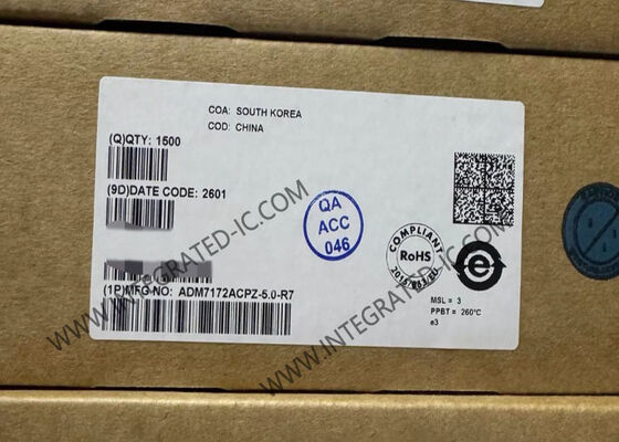 ADM7172ACPZ-5.0 2A উচ্চ PSRR এবং 5V স্থায়ী আউটপুট LDO ভোল্টেজ নিয়ন্ত্রক সহ নিম্ন ড্রপআউট লিনিয়ার নিয়ন্ত্রক