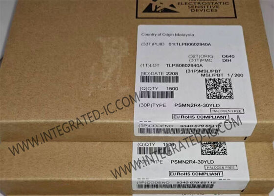 30V ড্রেন টু সোর্স ভোল্টেজ 2.4mΩ Rds অন এবং 100A ক্রমাগত ড্রেন কারেন্ট সহ PSMN2R4-30YLD N-চ্যানেল MOSFET ট্রানজিস্টর