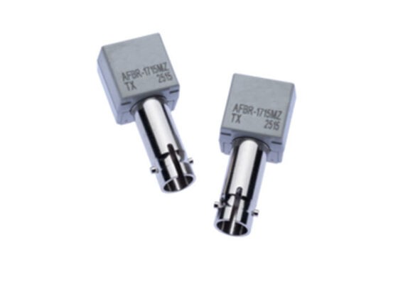 AFBR-1715MZ 850nm VCSEL ফাইবার-অপটিক ট্রান্সমিটার 50MBd ডেটা রেট এবং মেটাল ST পোর্ট সহ