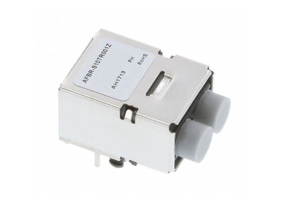 AFBR-S10TR001Z প্লাস্টিকের অপটিক্যাল ফাইবার (POF) এর জন্য কম্প্যাক্ট ভার্সেটাইল-লিঙ্ক সংযোগকারী সহ 650nm ফাইবার অপটিক ট্রান্সিভার