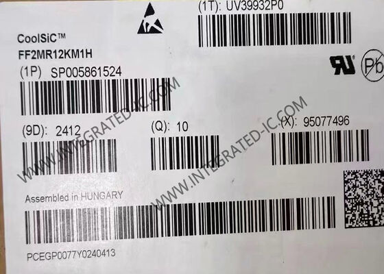 সিলিকন কার্বাইড প্রযুক্তি সহ FF2MR12KM1H 1200V 500A CoolSiCTM MOSFET হাফ ব্রিজ মডিউল