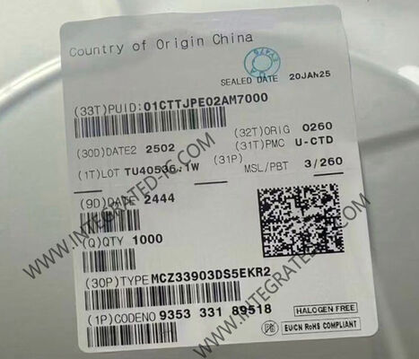 MCZ33903DS5EKR2 ইন্টিগ্রেটেড সার্কিট চিপ সিস্টেম বেস চিপ উচ্চ গতির CAN LIN ইন্টারফেস এবং 5.5V থেকে 28V সরবরাহ সঙ্গে