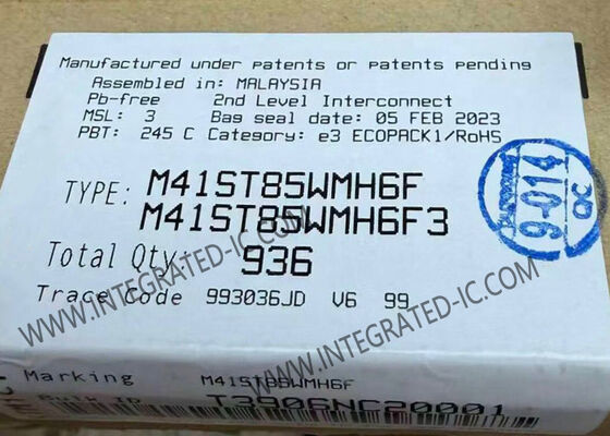 M41ST85WMH6F ইন্টিগ্রেটেড সার্কিট চিপ 44B NVRAM এবং 400 kHz I2C ইন্টারফেস রিয়েল টাইম ঘড়ি SOIC-8 প্যাকেজে