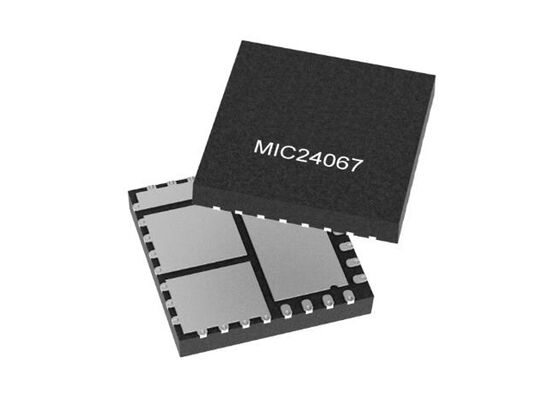 MIC24067T-E/QNA ইন্টিগ্রেটেড সার্কিট চিপ 36V 6A সিঙ্ক্রোনাস হাই পারফরম্যান্স সুইচিং বক রেগুলেটর