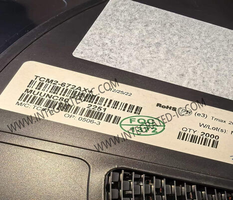 TCM2-672AX ওয়্যারলেস কমিউনিকেশন মডিউল 1500MHz থেকে 6700MHz কম সন্নিবেশ ক্ষতি সহ পৃষ্ঠ মাউন্ট আরএফ ট্রান্সফরমার