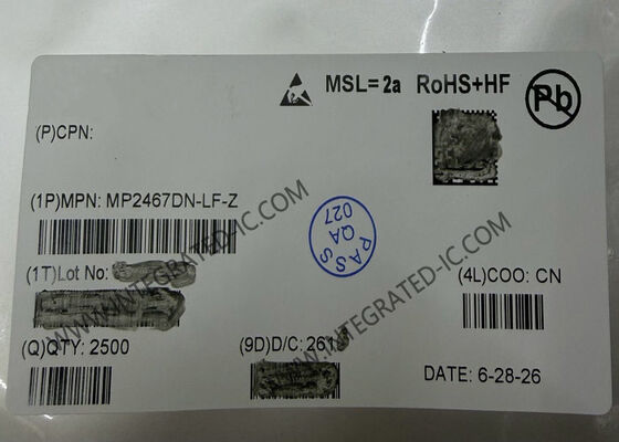 MP2467DN ইন্টিগ্রেটেড সার্কিট চিপ 36V 500kHz উচ্চ ফ্রিকোয়েন্সি স্টেপ-ডাউন কনভার্টার 2.5A আউটপুট সহ