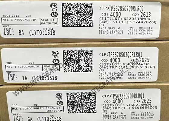 TPS628502QDRLRQ1 6V 2A অটোমোটিভ স্টেপ-ডাউন কনভার্টার ইন্টিগ্রেটেড সার্কিট চিপ SOT583 প্যাকেজে