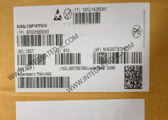 S29GL128P10TFI010 128Mbit Non-Volatile NOR ফ্ল্যাশ মেমরি IC 90nm MirrorBit প্রযুক্তি সহ