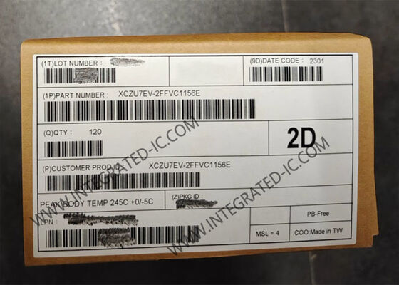 XCZU7EV-2FFVC1156E ফিল্ড প্রোগ্রামেবল গেট অ্যারে ২৫৬কেবি মেমরি এবং ৫০৪কে লজিক সেল সহ এসওসি এফপিজিএ