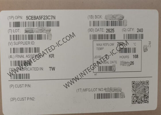 240 I/O 1.1V এমবেডেড FBGA-484 সহ 5CEBA5F23C7N ফিল্ড প্রোগ্রামেবল গেট অ্যারে FPGA IC