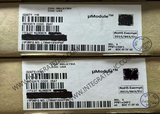 LTM4613IV ইন্টিগ্রেটেড সার্কিট চিপ অতি নিম্ন গোলমাল 8A DC/DC μModule নিয়ন্ত্রক