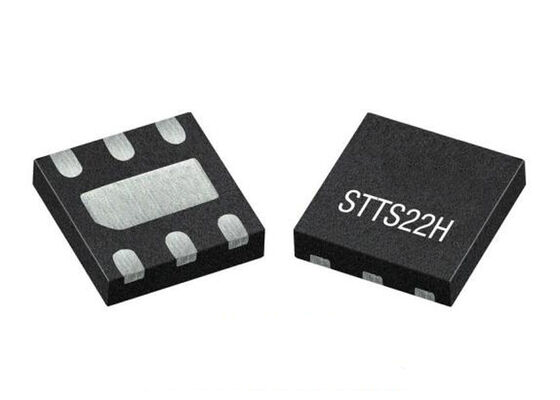 STTS22HTR Sensor IC 0.5°C Accuracy I²C/SMBus 3.0 Digital Temperature Sensor UDFN-6L