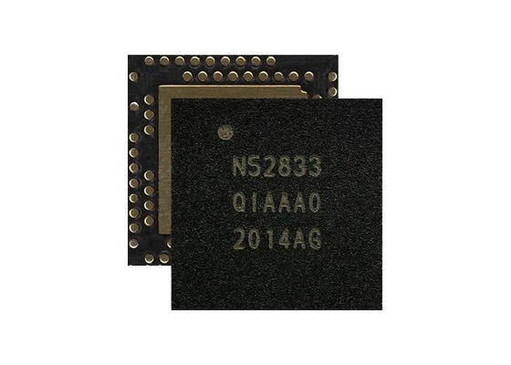 BT IC 8dbm NRF52833-QIAA-R BT 5.3 SoC NRF52833 QFN73 BT দিকনির্দেশনা সক্ষম রেডিও খোঁজা