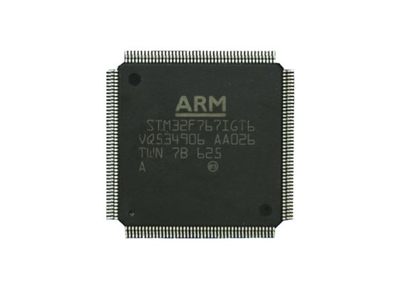 216MHz ইন্টিগ্রেটেড সার্কিট চিপ STM32F767IGT6 32-বিট মাইক্রোকন্ট্রোলার IC 176-LQFP