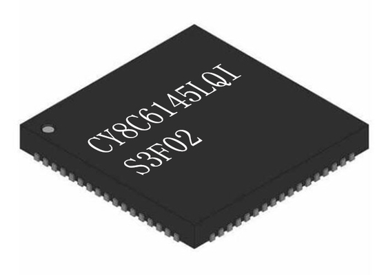 লো পাওয়ার CY8C6145LQI-S3F02 32Bit CPU সাবসিস্টেম VFQFN68 ARM Cortex M4F 150MHz