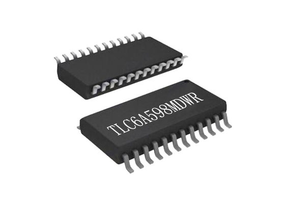 ইন্টিগ্রেটেড সার্কিট চিপ TLC6A598MDWR LED ড্রাইভার IC SOIC24 লিনিয়ার শিফট রেজিস্টার