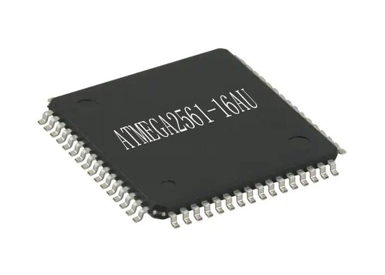 8 বিট মাইক্রোকন্ট্রোলার IC ATMEGA2561-16AU সিস্টেম প্রোগ্রামেবল ফ্ল্যাশ TQFP64