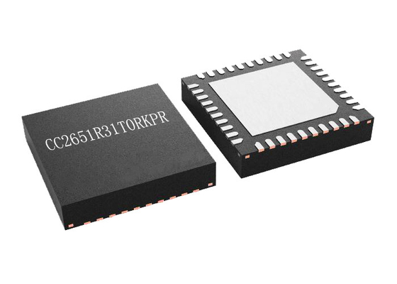 VQFN40 CC2651R31T0RKPR 32Bit আর্ম কর্টেক্স M4 একক প্রোটোকল 2.4GHz ওয়্যারলেস MCU