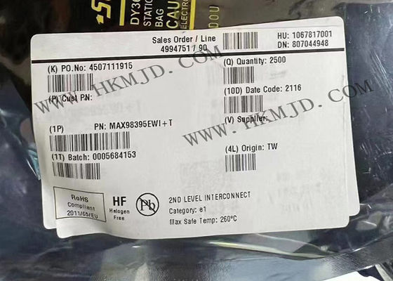 ইন্টিগ্রেটেড সার্কিট চিপ MAX98395EWI 1 চ্যানেল ডিজিটাল ইনপুট ক্লাস ডিজি এম্প্লিফায়ার XFBGA28