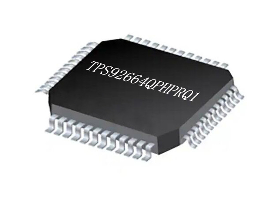 অটোমোবাইল চিপস TPS92664QPHPRQ1 16 চ্যানেল লো নয়েজ LED ম্যাট্রিক্স ম্যানেজার 48TQFP