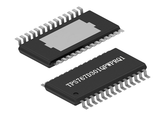 28-HTSSOP TPS767D301QPWPRQ1 ডুয়াল-আউটপুট লো-ড্রপআউট ভোল্টেজ নিয়ন্ত্রক