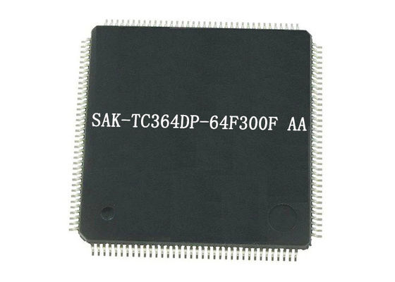 SAK-TC364DP-64F300F AA মাইক্রোকন্ট্রোলার MCU 672 KB RAM 100Mbit ইথারনেট এবং TQFP-144 প্যাকেজ সহ