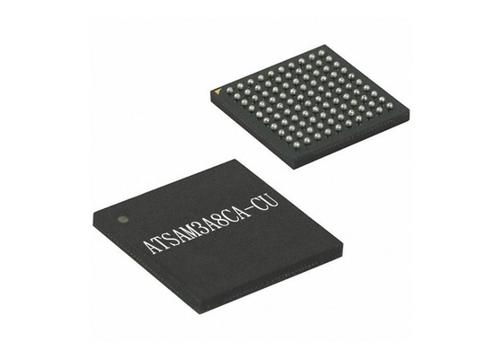 একক কোর ATSAM3A8CA-CU মাইক্রোকন্ট্রোলার IC 84MHz ARM Cortex M3 100TFBGA