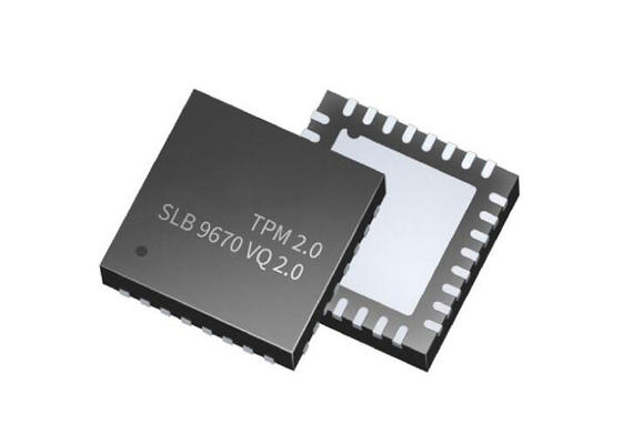 ইলেকট্রনিক ইন্টিগ্রেটেড সার্কিট SLB9670VQ2.0 TPM মডিউল VQFN32 সারফেস মাউন্ট
