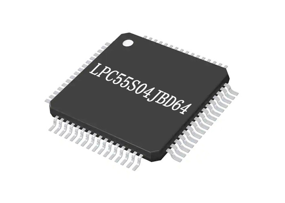 ICs চিপ LPC55S04JBD64 মাইক্রোকন্ট্রোলার IC 32-বিট একক-কোর 96MHz 128KB