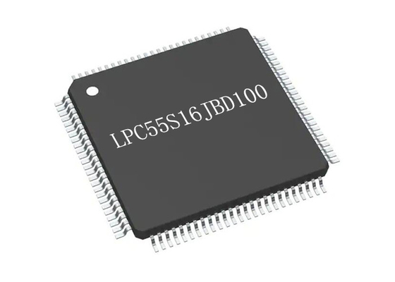ইন্টিগ্রেটেড সার্কিট চিপ LPC55S16JBD100 LQFP100 32Bit মাইক্রোকন্ট্রোলার চিপ 256KB