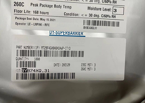 MT29F4G08ABADAWP-IT:D মেমরি আইসি চিপ 4Gbit ফ্ল্যাশ NAND মেমরি আইসি 48TFSOP