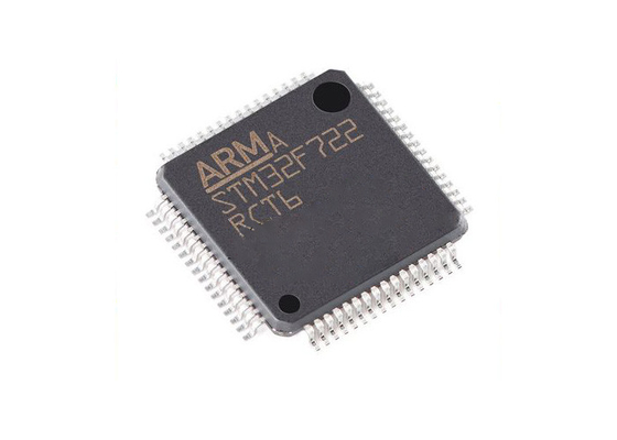 ICs চিপ ফ্ল্যাশ মাইক্রোকন্ট্রোলার IC STM32F722RCT6 একক-কোর 64-LQFP প্যাকেজ