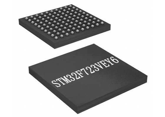ইন্টিগ্রেটেড IC আর্ম কর্টেক্স-M7 MCU 512Kbytes ফ্ল্যাশ STM32F723VEY6 100-UFBGA